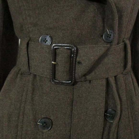 ALL SAINTS Wool Trench Coat - Picture 4 of 8